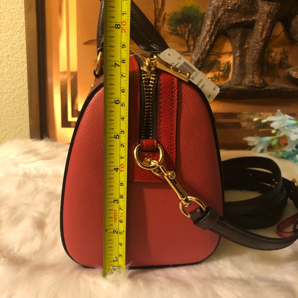 COACH Color Block Rowan Satchel and Wristlet Set - Picture 5 of 6